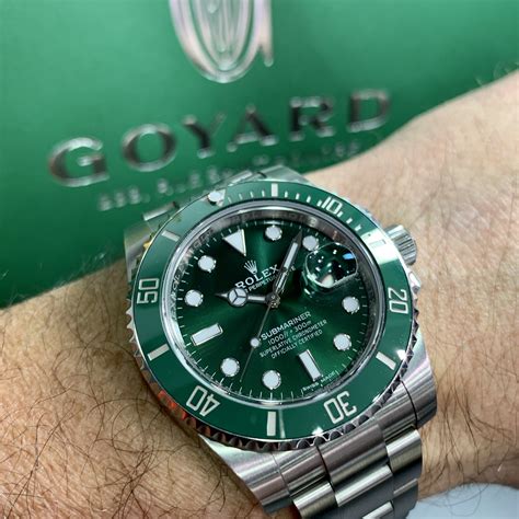 rolex watch for men green bezel|rolex submariner green ceramic bezel.